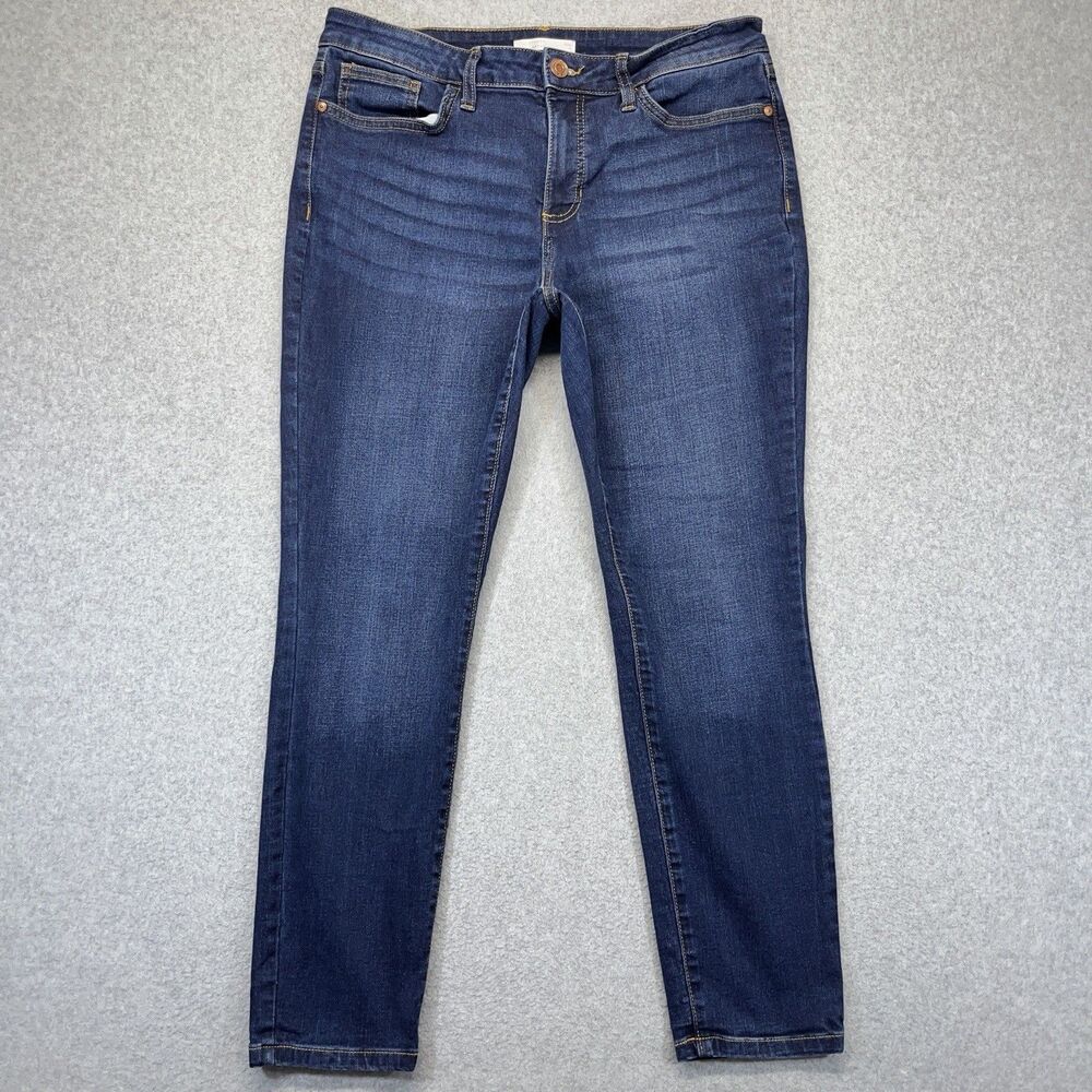 Lauren Conrad Skinny Jeans Women’s 14 (Measure 34x28) Blue Dark Wash